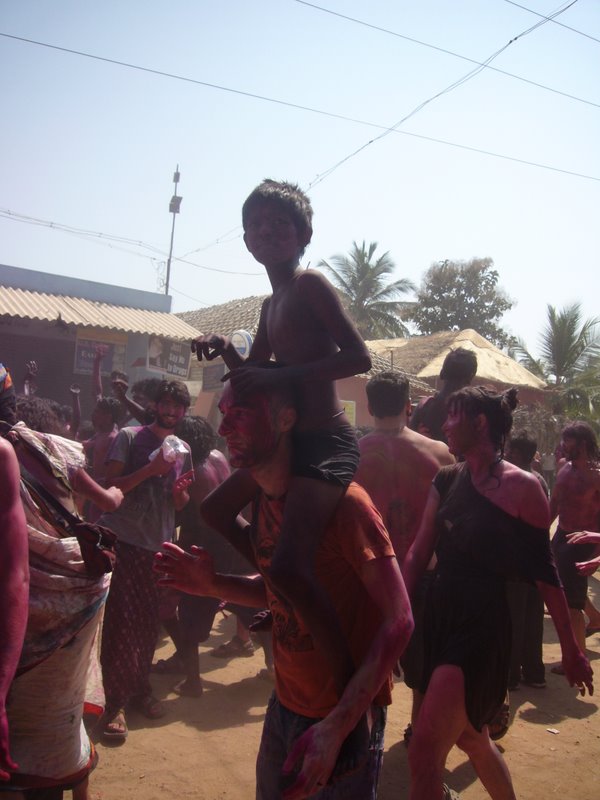 India 2010 - Hampi - Virupapur Gaddi - Holi Festival